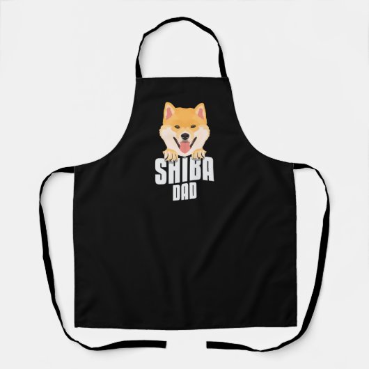 Shiba Inu Dad, Dog Dad Schort (Voorkant)
