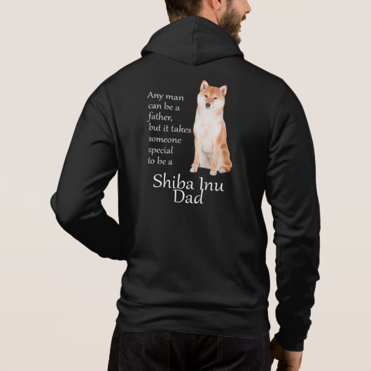 Shiba Inu Dad Hoodie (Achterkant)