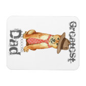 Shiba Inu Dad Magneet (Horizontaal)