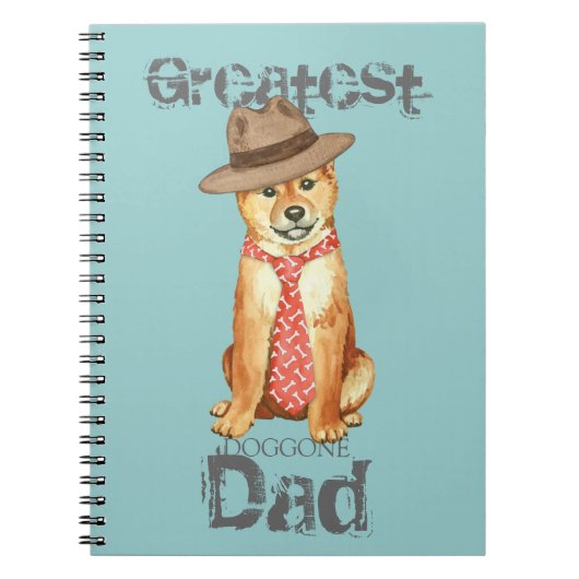 Shiba Inu Dad Notitieboek (Voorkant)