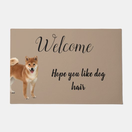 Shiba Inu Deurmat (Voorkant)