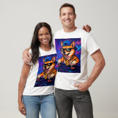 Shiba Inu DJ Party T-shirt (Unisex)