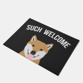 Shiba Inu - Dodge Welkom mat (Schuin)