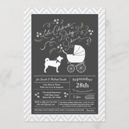 Shiba Inu Dog Baby shower Genderneutraal Kaart