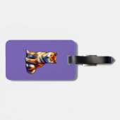 Shiba Inu Dog Bagagelabel (Achterkant horizontaal)