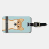 Shiba Inu Dog Bagagelabel (Voorkant horizontaal)