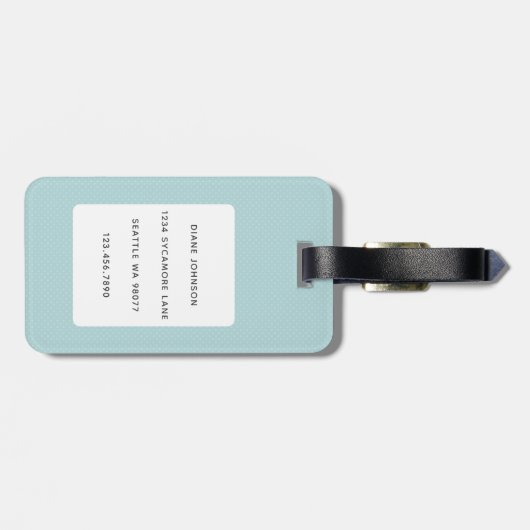 Shiba Inu Dog Bagagelabel (Achterkant horizontaal)