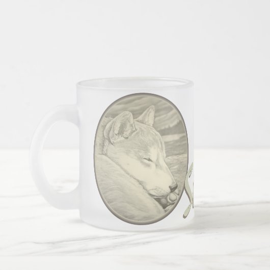 Shiba Inu Dog Beer Mok Coffee Cup Shiba Inu Glass (Links)