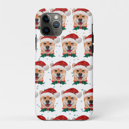Shiba Inu Dog Breed Christmas Stars Case-Mate iPhone Case