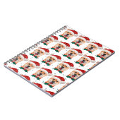 Shiba Inu Dog Breed Christmas Stars Notitieboek (Linkerzijde)