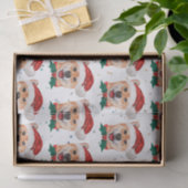 Shiba Inu Dog Breed Christmas Stars Tissuepapier (Geschenk)