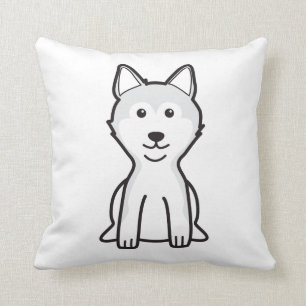 Shiba Inu Dog Cartoon Kussen