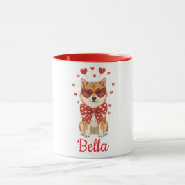 Shiba Inu  dog coffee mug valentines day 2026 Mok