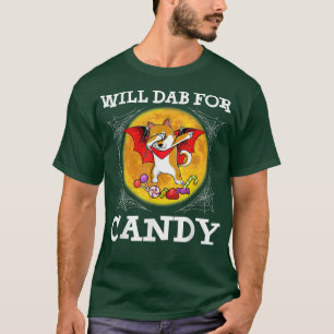 Shiba Inu Dog Dabbing Moon Bat zal vader worden va T-shirt