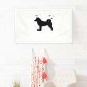 Shiba Inu Dog - Halloween Moon Silhouette Oversize Spandoek (Insitu)