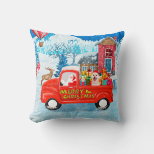 Shiba Inu Dog-kerstcadeau Snow Kussen