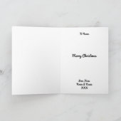 Shiba Inu Dog Kerstmis Feestdagen Kaart (Binnen)