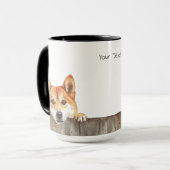 Shiba Inu Dog Mok (Voorkant links)