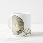 Shiba Inu Dog Mok Coffee Cup Shiba Inu Glass (Voorkant links)