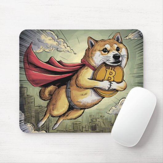 Shiba Inu Dog Muismat (Met muis)