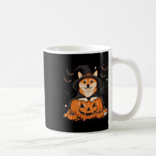 Shiba Inu Dog Pumpkin Halloween Thanksgiving Manne Koffiemok