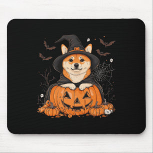 Shiba Inu Dog Pumpkin Halloween Thanksgiving Manne Muismat