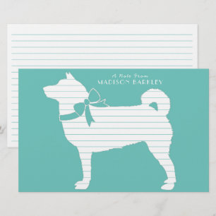 Shiba Inu Dog Puppy Briefpapier