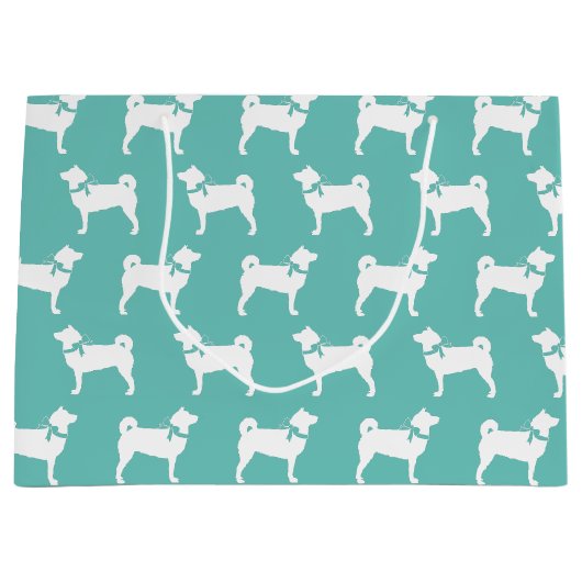 Shiba Inu Dog Puppy Groot Cadeauzakje (Voorkant)