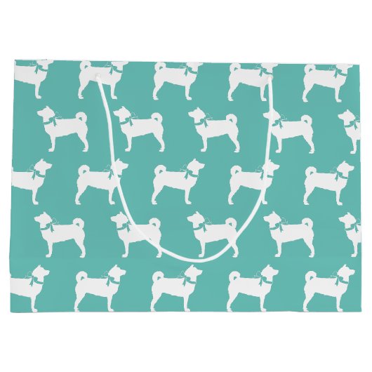 Shiba Inu Dog Puppy Groot Cadeauzakje (Achterkant)