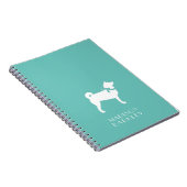 Shiba Inu Dog Puppy Notitieboek (Rechterzijde)