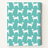 Shiba Inu Dog Puppy Notitieboek (Achterkant)