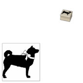 Shiba Inu Dog Puppy Rubberstempel (Gestempeld)