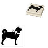 Shiba Inu Dog Puppy Rubberstempel (Gestempeld)