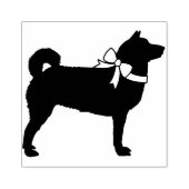 Shiba Inu Dog Puppy Rubberstempel (Afrduk)