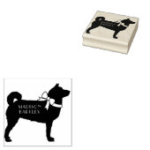 Shiba Inu Dog Puppy Rubberstempel (Gestempeld)