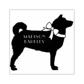 Shiba Inu Dog Puppy Rubberstempel (Afrduk)
