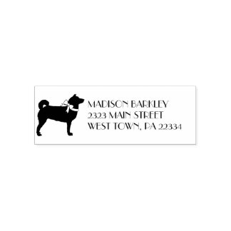 Shiba Inu Dog Puppy Zelfinktende Stempel