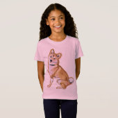 Shiba Inu Dog T-shirt (Voorkant volledig)