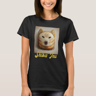 Shiba Inu Doge Meme Loaf of Bread Akita Inu Hokkai T-shirt