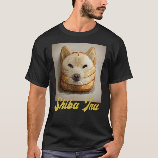 Shiba Inu Doge Meme Loaf of Bread Akita Inu Hokkai T-shirt (Voorkant)