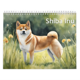 Shiba Inu elk jaar Kalender