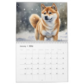 Shiba Inu elk jaar Kalender (Jan 2026)