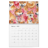 Shiba Inu elk jaar Kalender (Feb 2027)