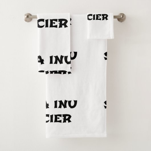 shiba inu fancier bad handdoek (Insitu)