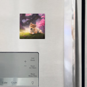 Shiba Inu Fantasy Anime Magneet