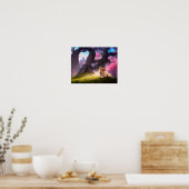 Shiba Inu Fantasy Anime Poster (Keuken)