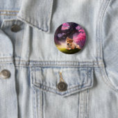 Shiba Inu Fantasy Anime Ronde Button 5,7 Cm (In situ)