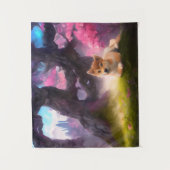 Shiba Inu Fantasy Anime Wandkleed (Voorkant)