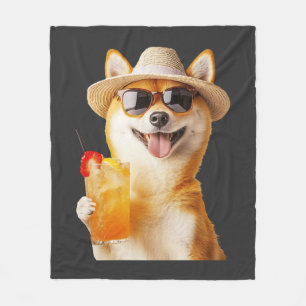 Shiba Inu     Fleece Deken