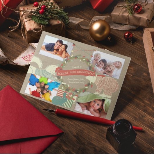 Shiba Inu, FOX, Polar Beer en Bunny Photo COLLAGE